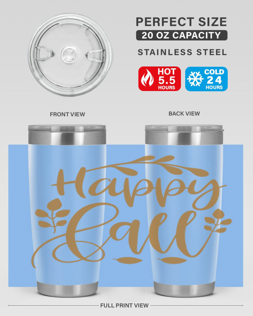 Happy Fall 236#- fall- Tumbler