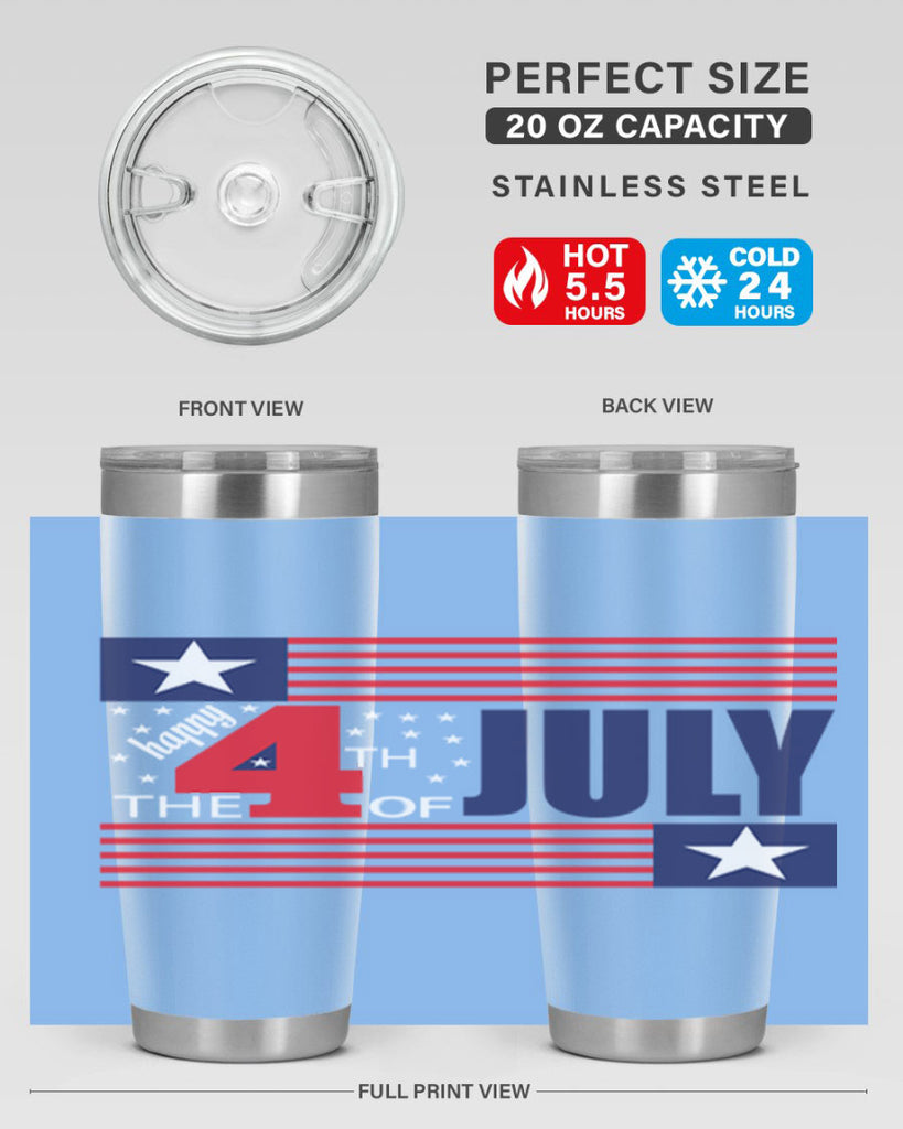 Happy th july Style 100#- Fourt Of July- Tumbler