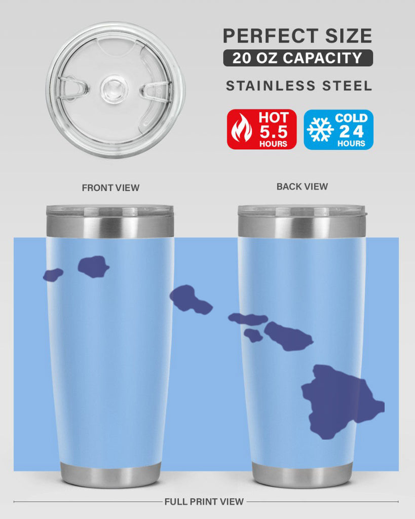 Hawaii 40#- stateflags- Tumbler
