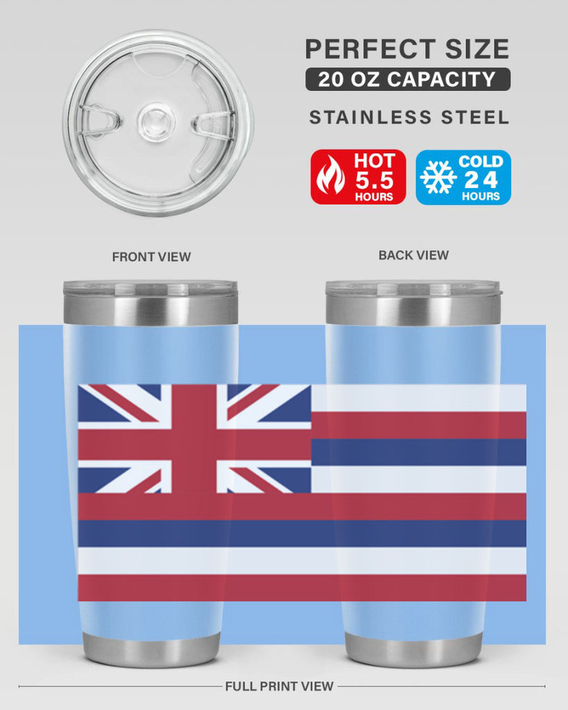 Hawaii 41#- Us Flags- Tumbler