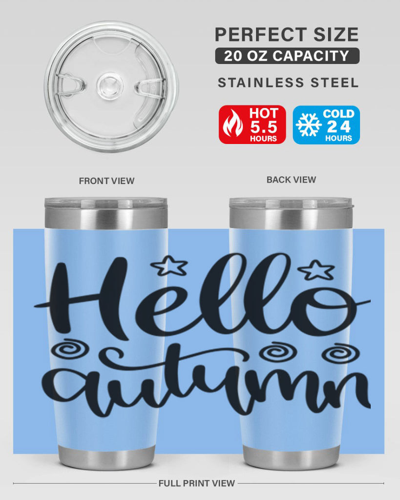 Hello Autumn 270#- fall- Tumbler