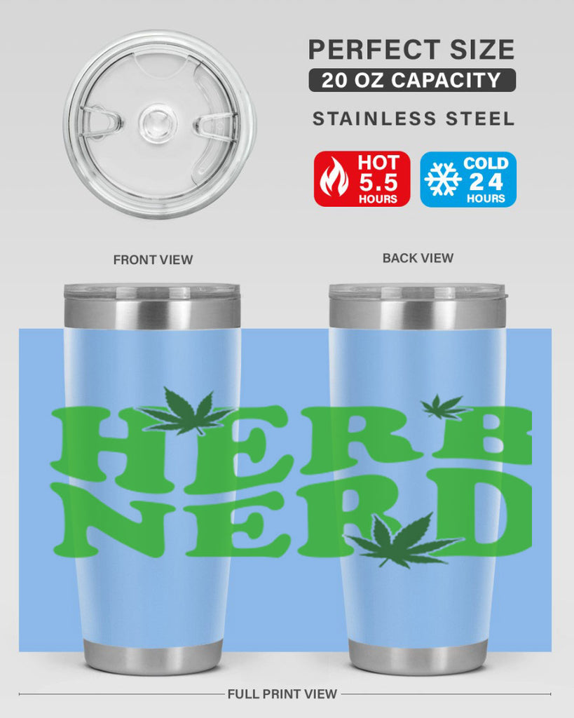 Herd Nerd 110#- marijuana- Tumbler