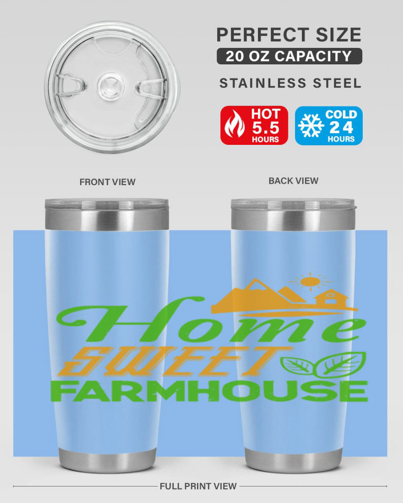 Home sweet farmhouse 59#- farming and gardening- Tumbler