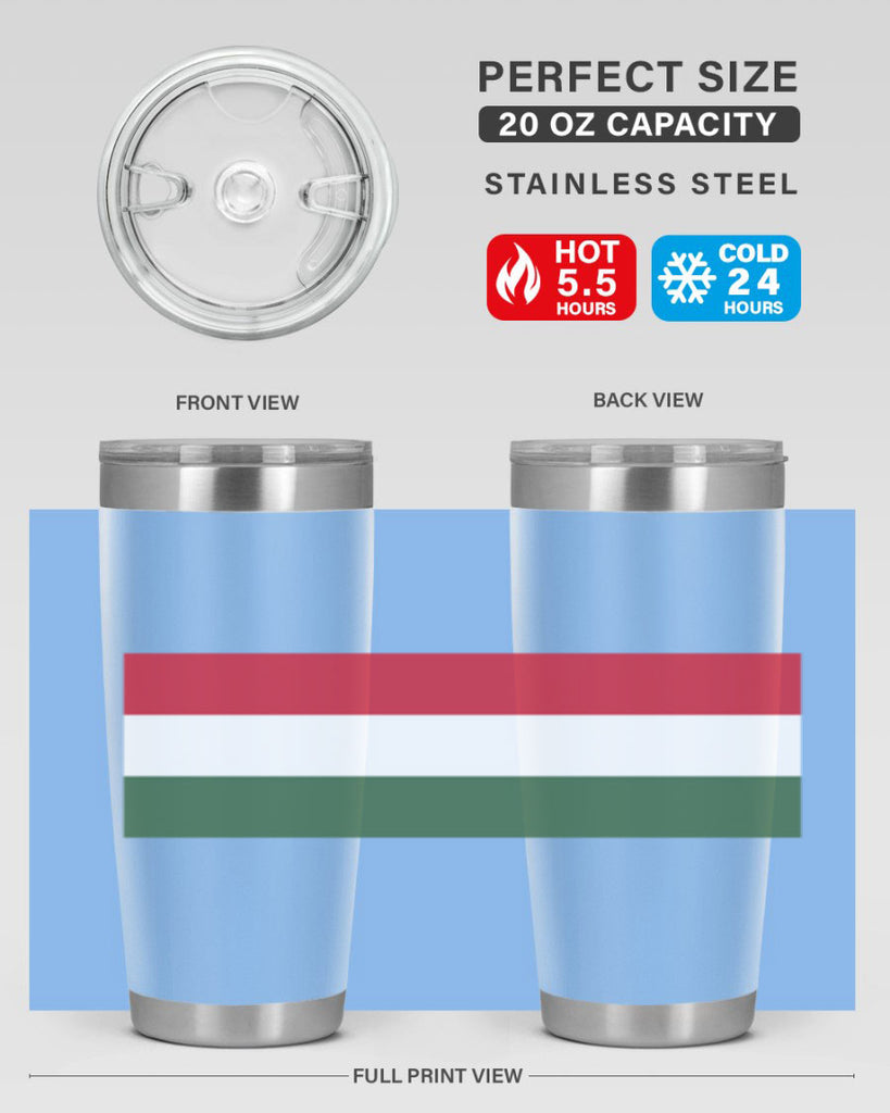 Hungary 123#- world flags- Tumbler