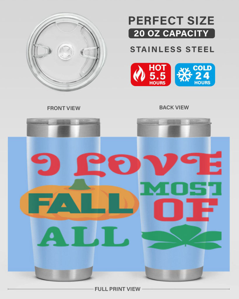 ILOVEFALLMOSTof 346#- fall- Tumbler