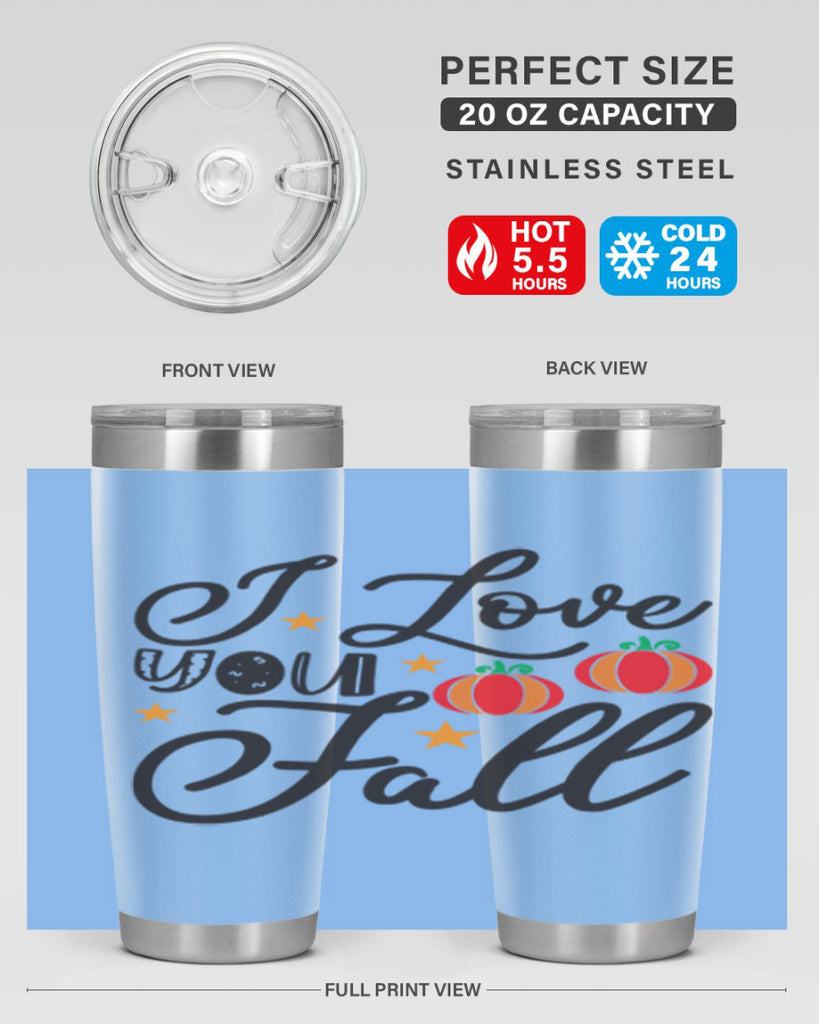 Iloveyoufall 350#- fall- Tumbler