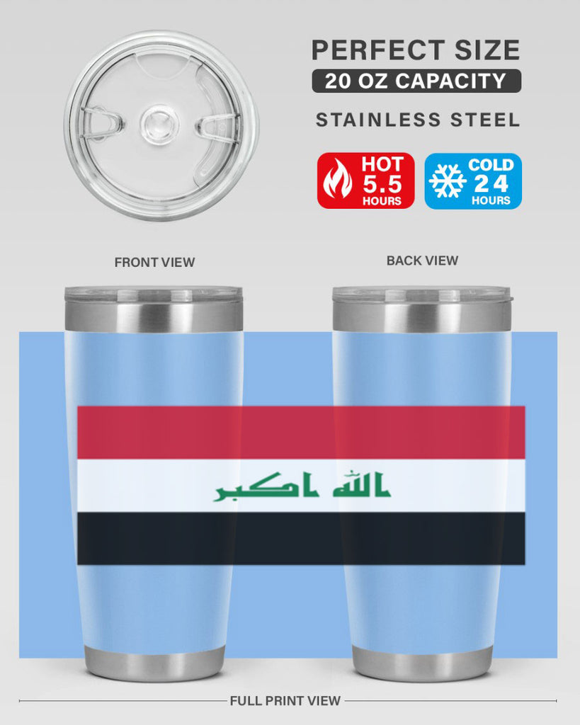 Iraq 118#- world flags- Tumbler