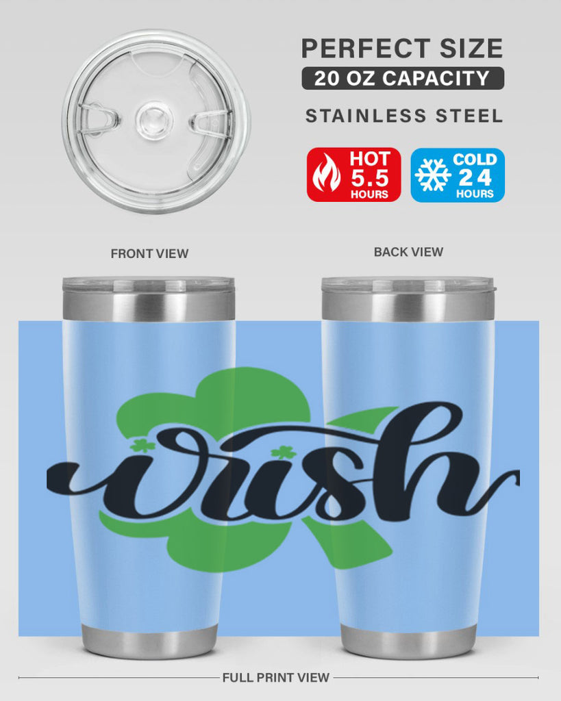 Irish Style 82#- St Patricks Day- Tumbler