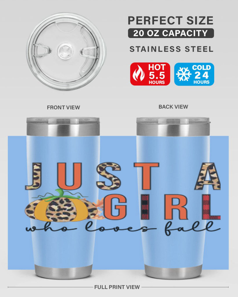 Just a Girl Who Loves Fall 382#- fall- Tumbler