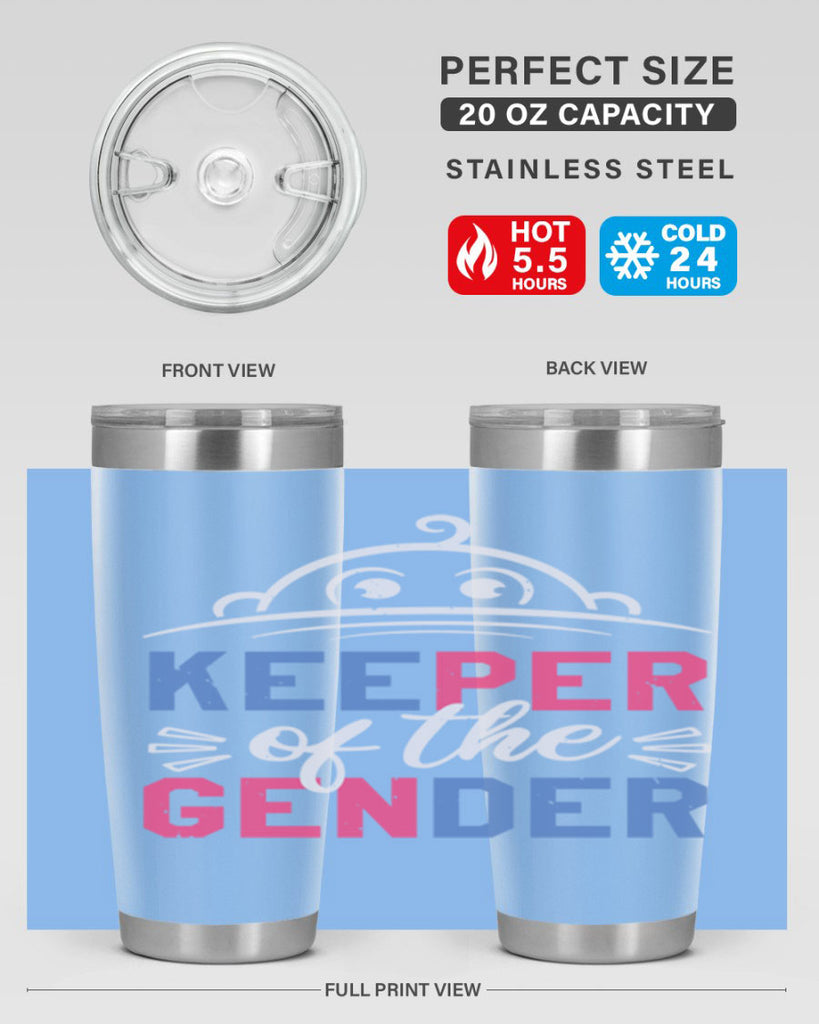 Keeper of the gender Style 31#- baby shower- tumbler