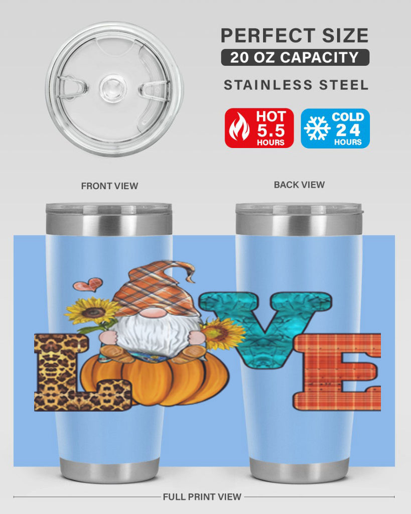 LOVEFallGnome 417#- fall- Tumbler