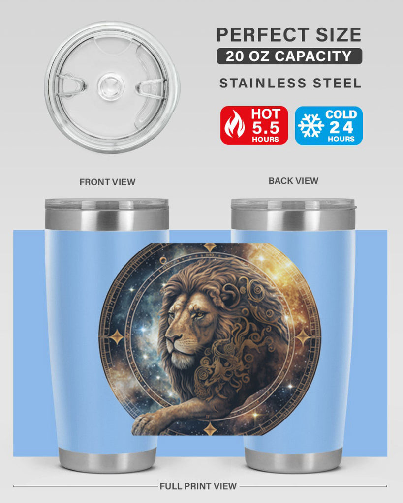 Leo 277#- zodiac- Tumbler