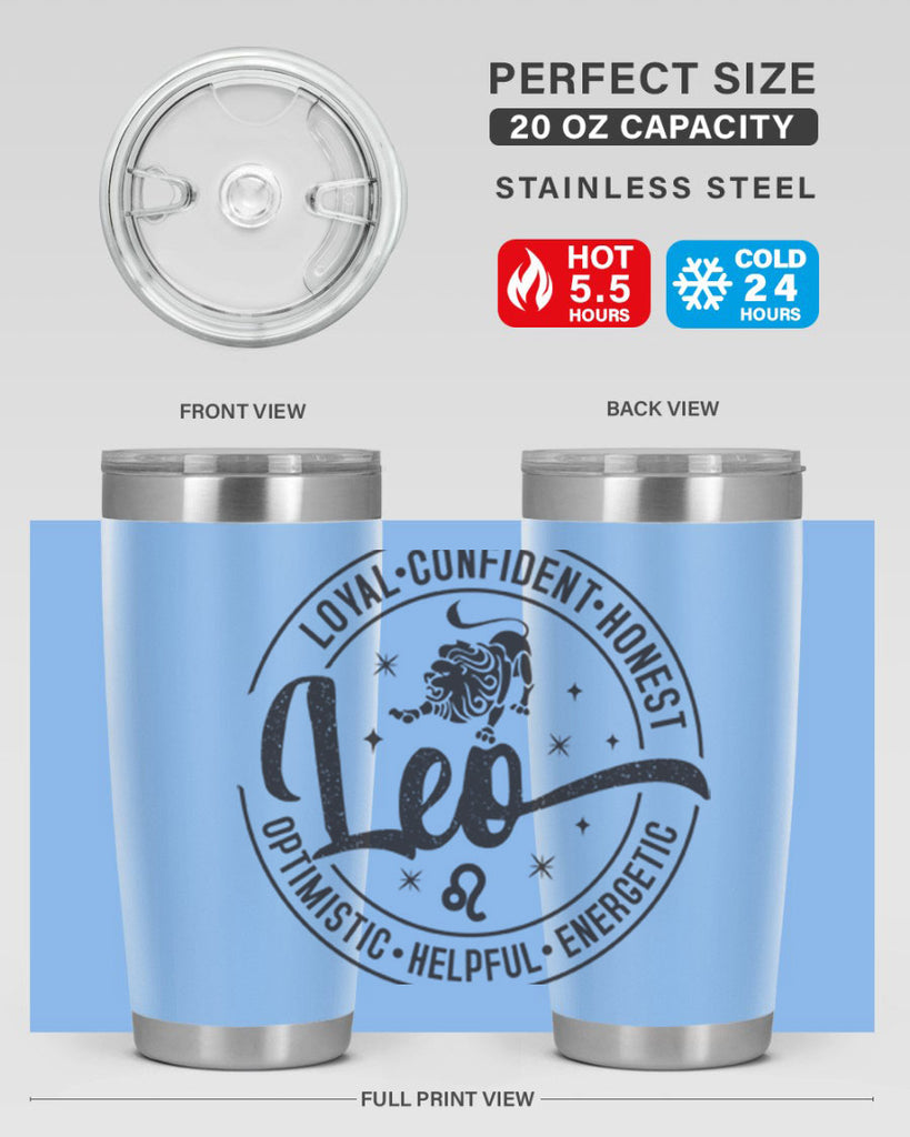 Leo 285#- zodiac- Tumbler