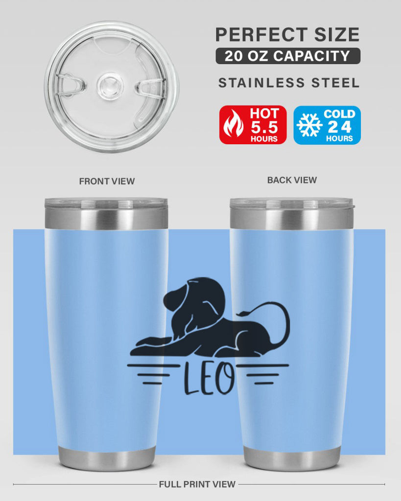 Leo 288#- zodiac- Tumbler