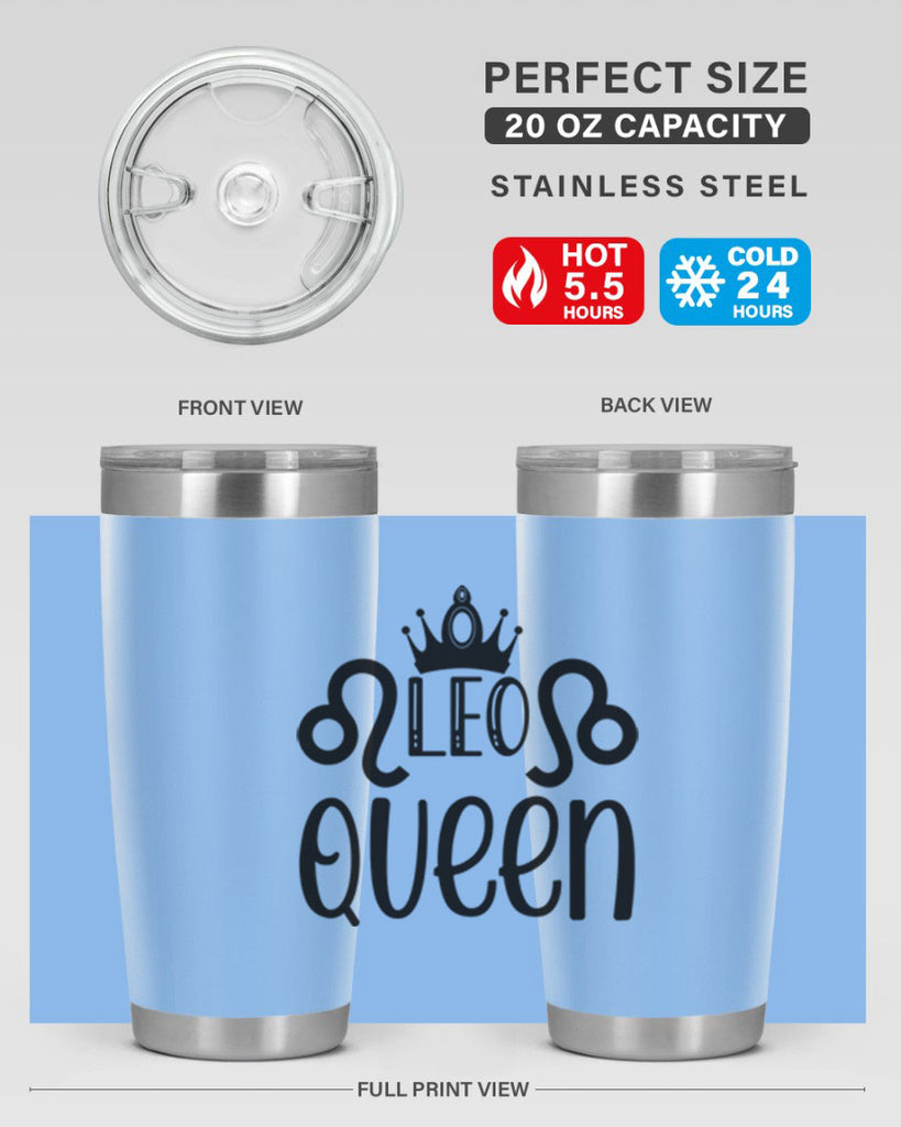 Leo queen 292#- zodiac- Tumbler