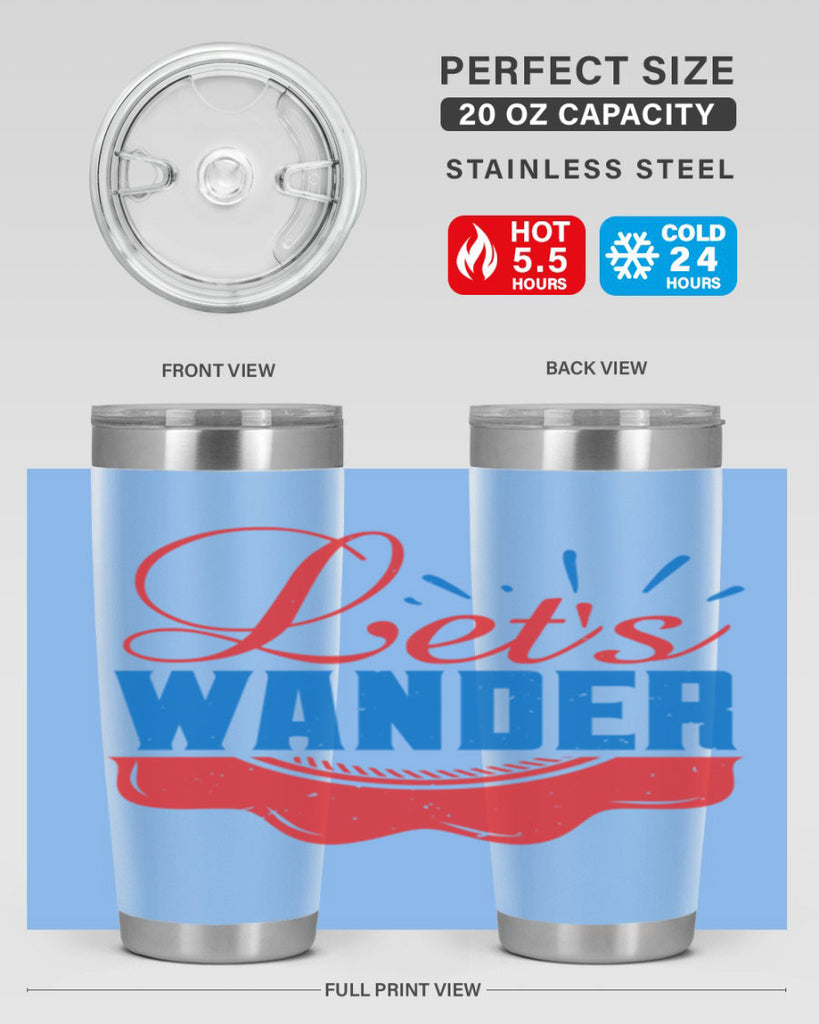 Let’s wander Style 94#- Best Friend- Tumbler