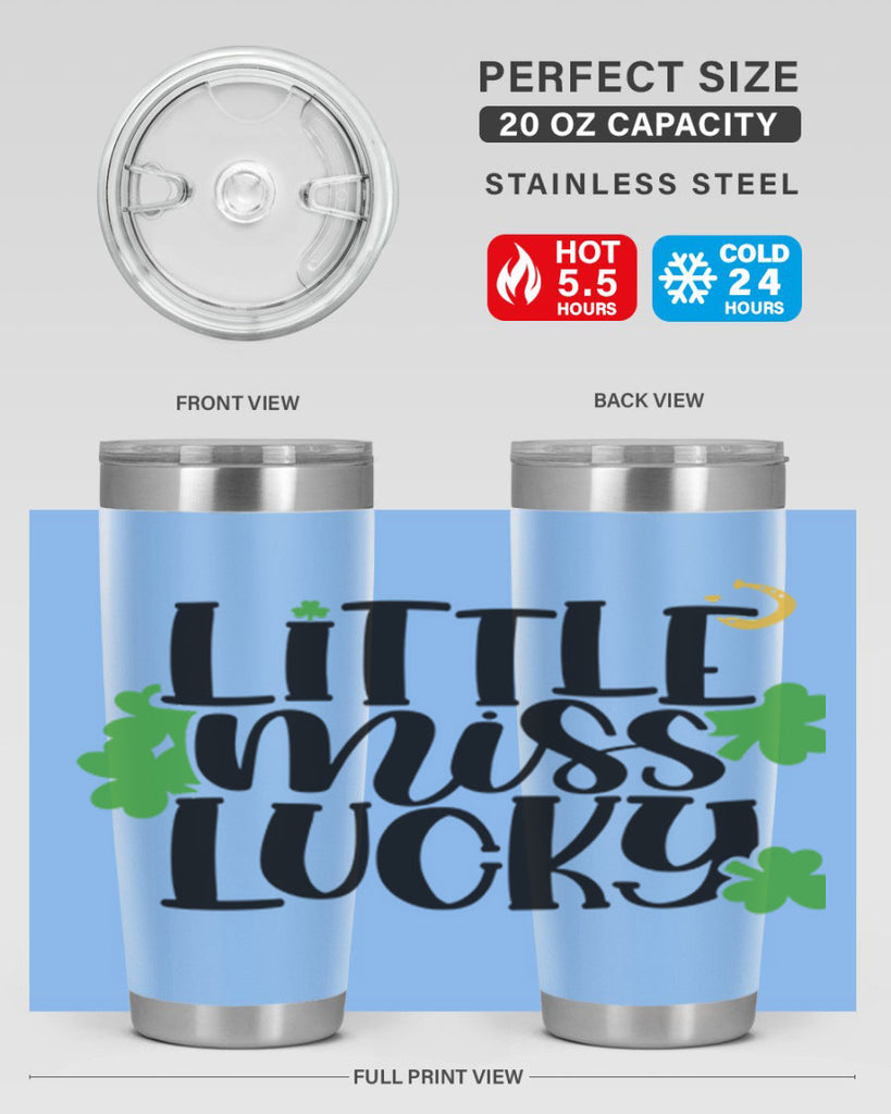 Little Miss Lucky Style 68#- St Patricks Day- Tumbler