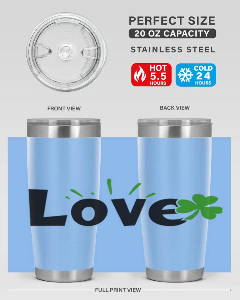 Love Style 152#- St Patricks Day- Tumbler