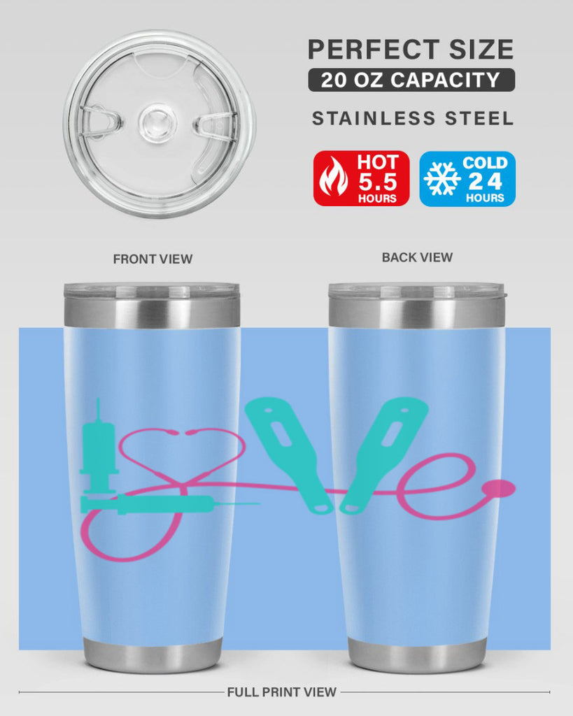 Love Style Style 135#- nurse- tumbler