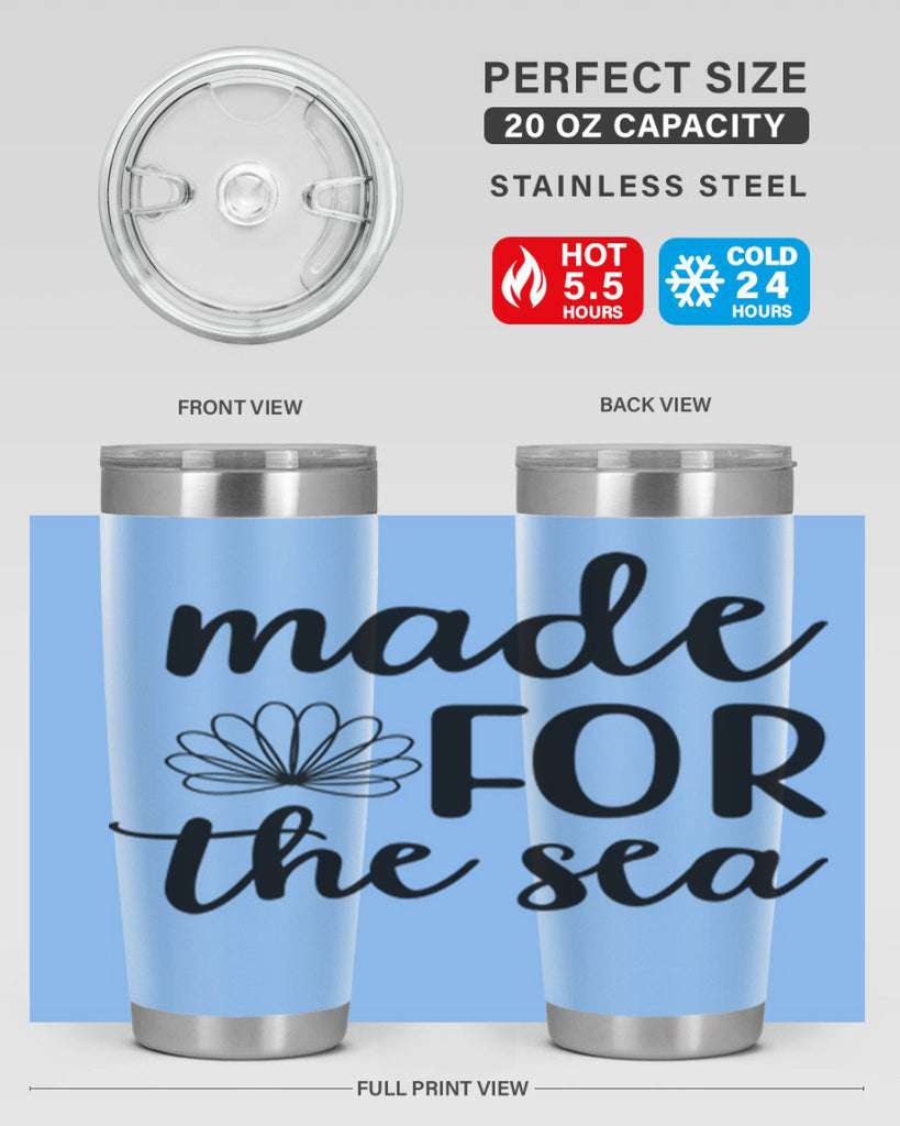 Made for the sea 309#- mermaid- Tumbler