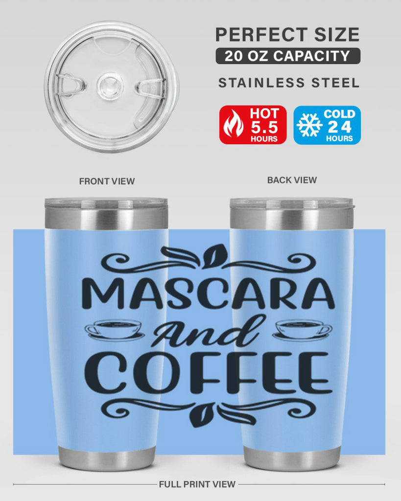 Mascara and Coffee 119#- fashion- Cotton Tank