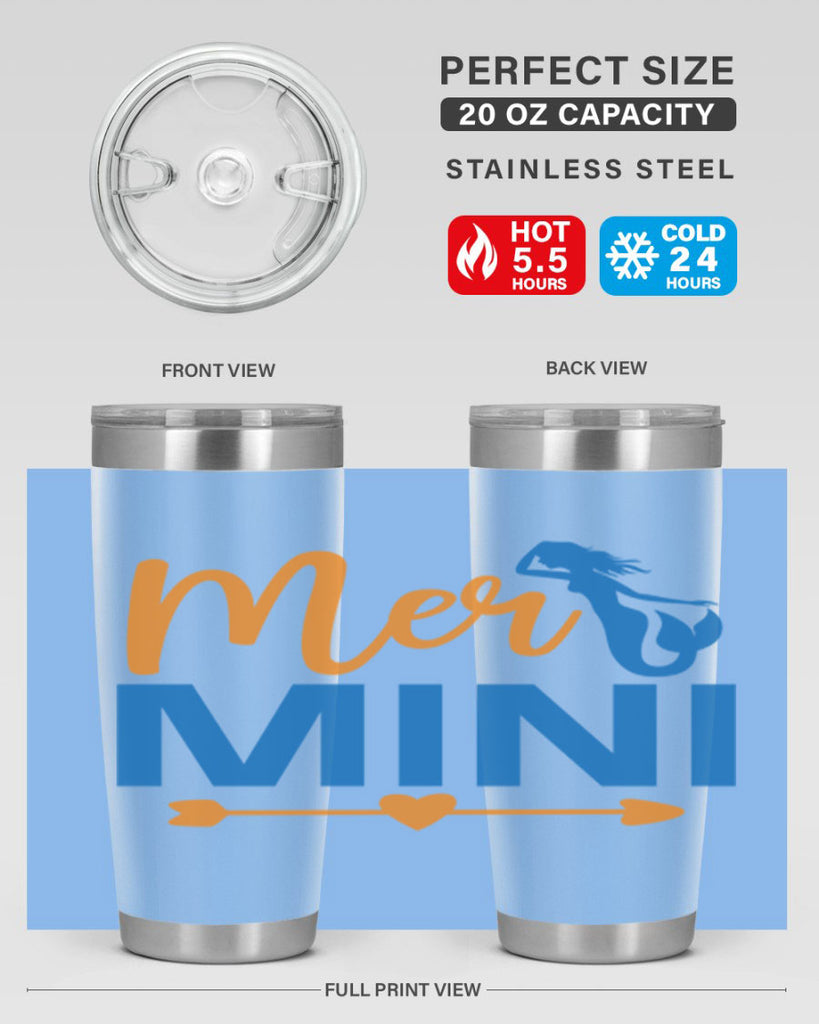 Mer Mini 336#- mermaid- Tumbler