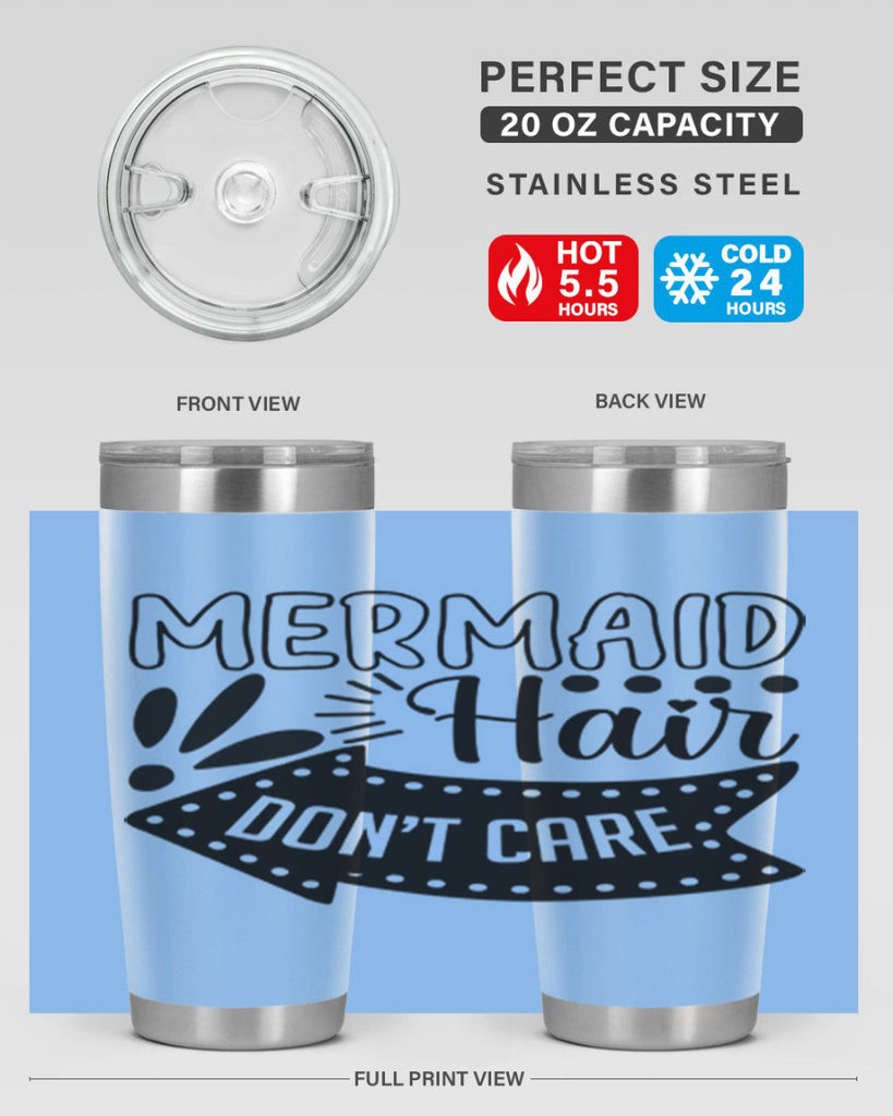 Mermaid hair dont care 403#- mermaid- Tumbler