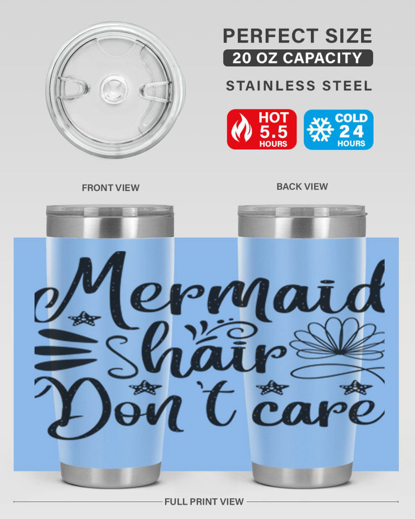 Mermaid hair dont care 415#- mermaid- Tumbler