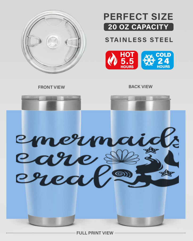 Mermaids are real design 479#- mermaid- Tumbler