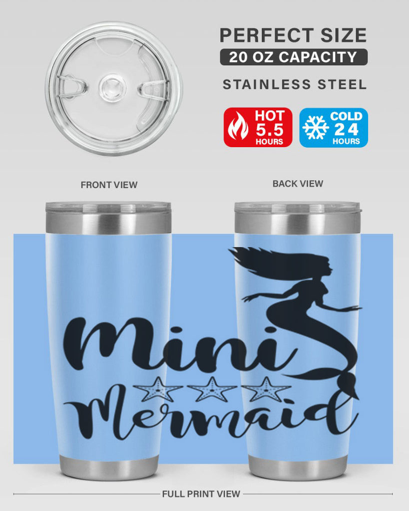 Mini mermaid 512#- mermaid- Tumbler