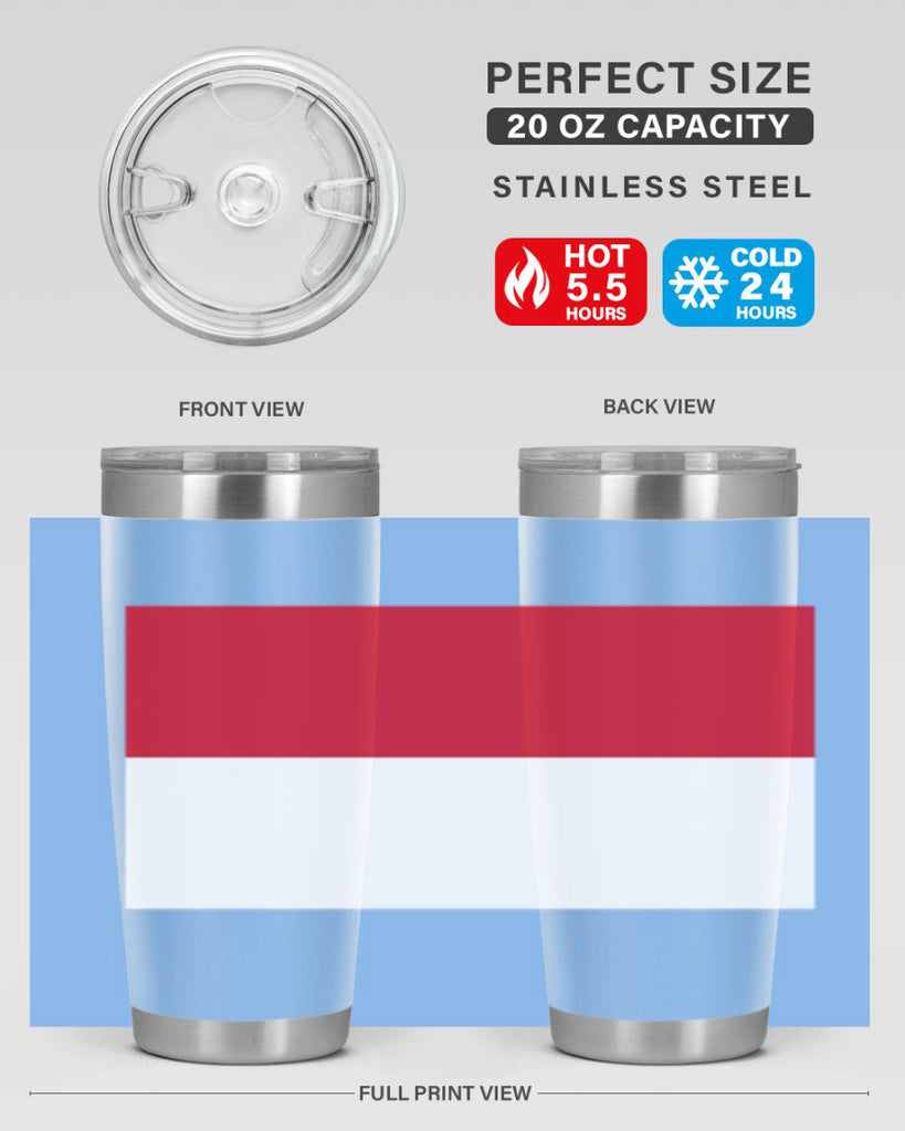 Monaco 84#- world flags- Tumbler