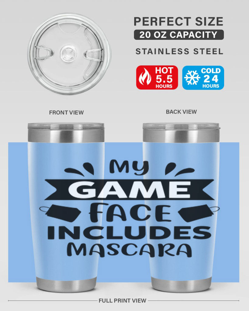 My Game Face Includes Mascara 126#- fashion- Cotton Tank