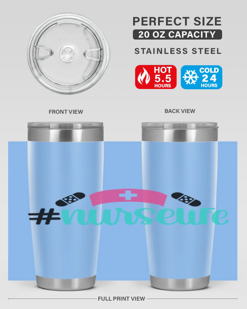 Nurse Life Style Style 107#- nurse- tumbler