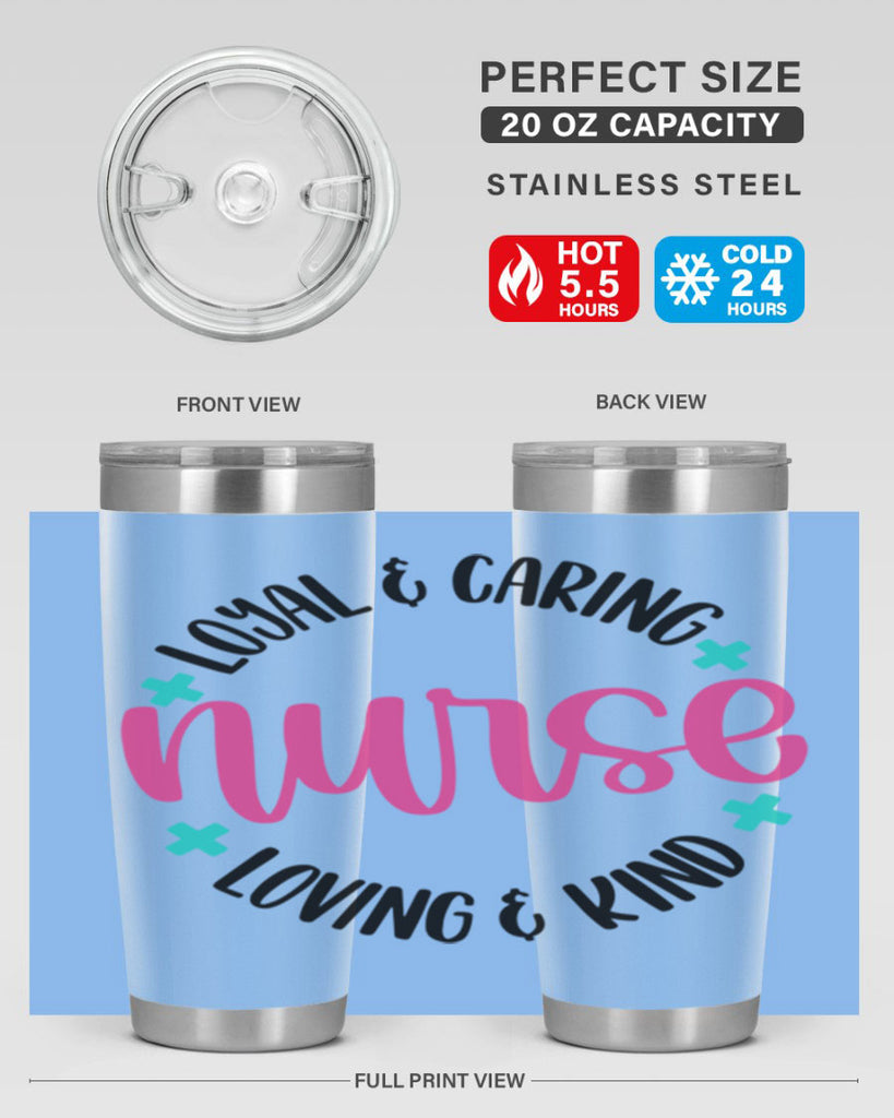 Nurse Loyal Caring Style Style 104#- nurse- tumbler