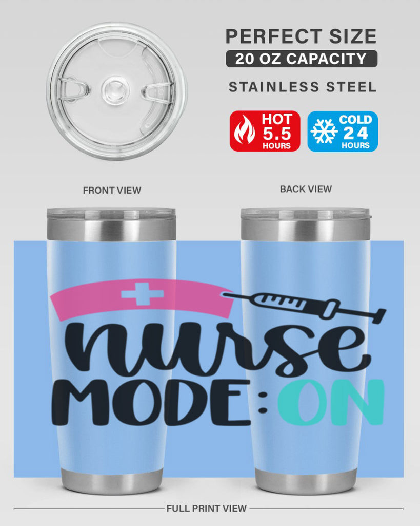Nurse Mode ON Style Style 102#- nurse- tumbler