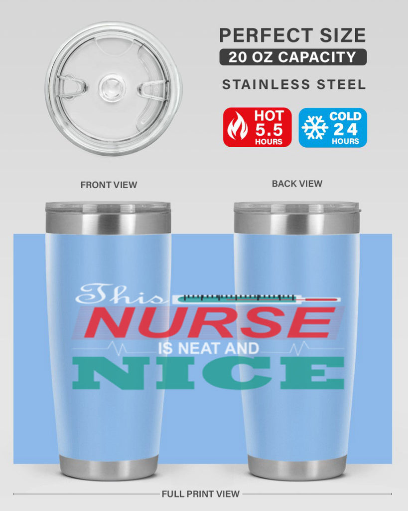 Nurse NiceTransperntPNG Style 403#- nurse- tumbler