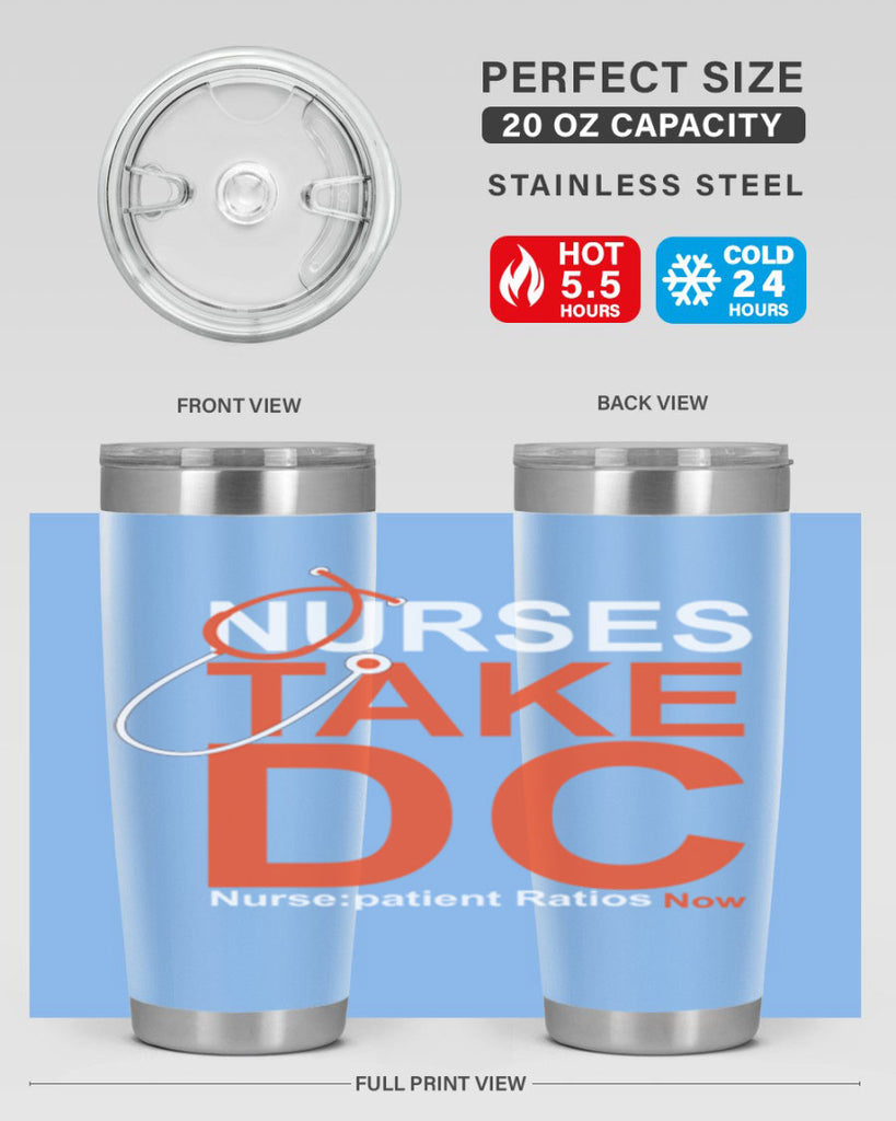 Nurse Take DC Style 336#- nurse- tumbler