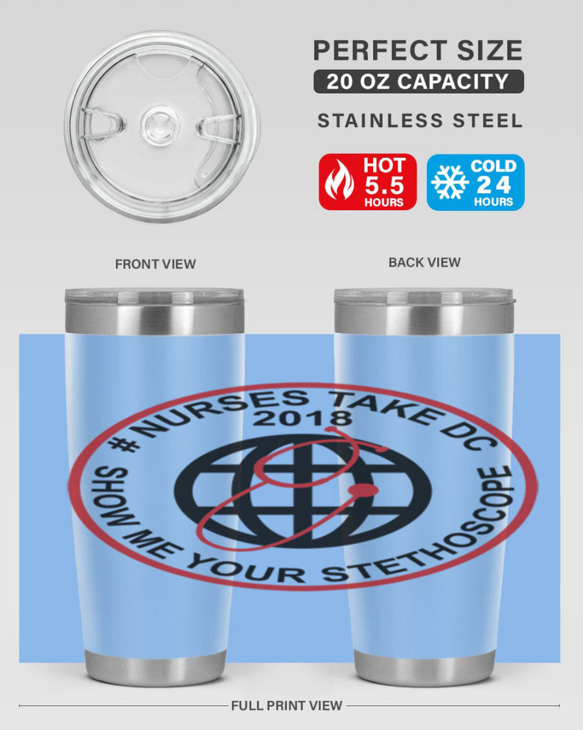 Nurse Takes Dc Design Style 335#- nurse- tumbler