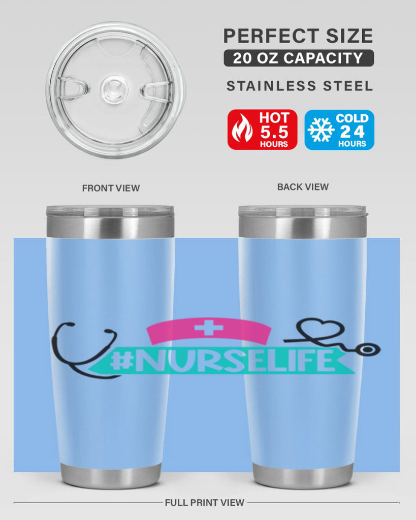 Nurselife Style Style 92#- nurse- tumbler