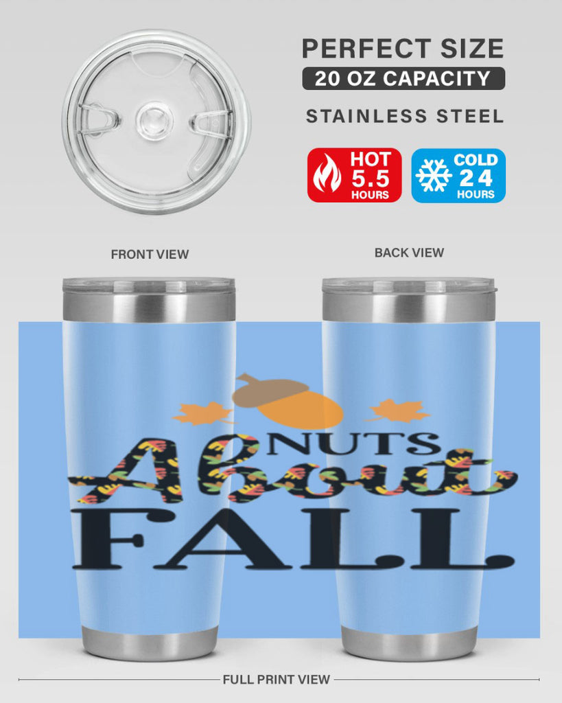 Nutsaboutfall 447#- fall- Tumbler