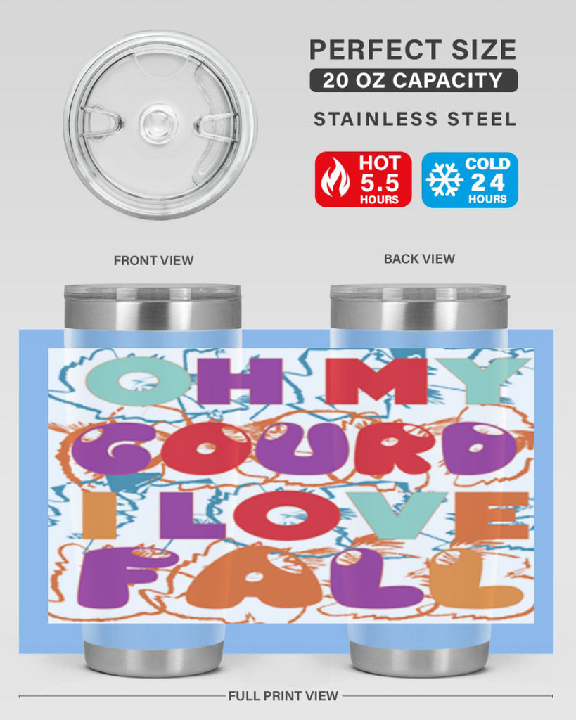 OhMyGourdILove 460#- fall- Tumbler