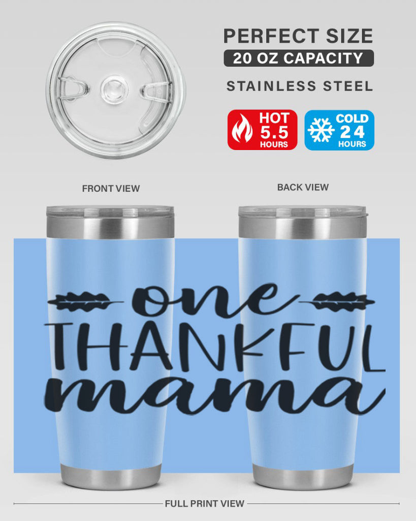 One Thankful Mama 464#- fall- Tumbler