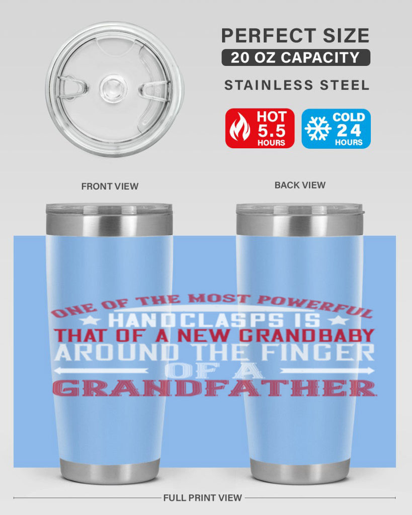 One of the most powerful handclasps 69#- grandpa - papa- Tumbler