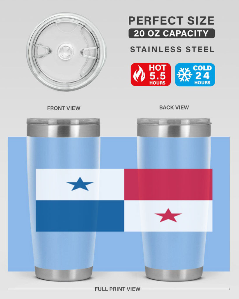 Panama 63#- world flags- Tumbler