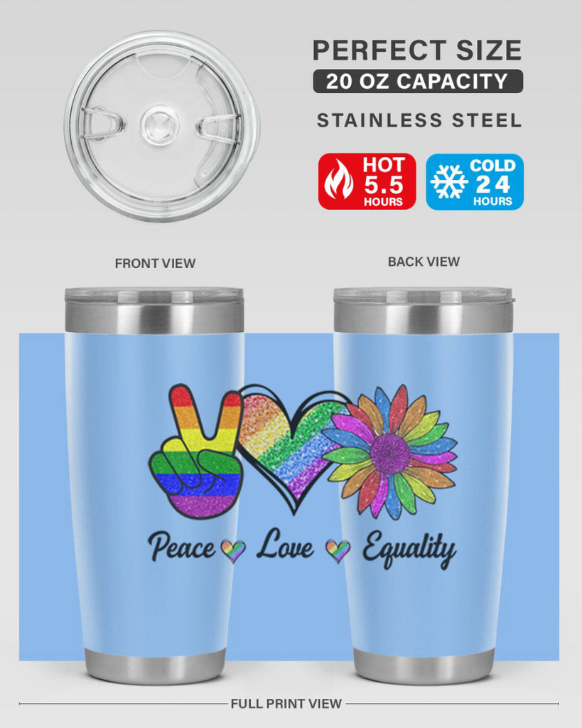 Peace Love Equality Lgbt Pride Design 40#- lgbt- Tumbler