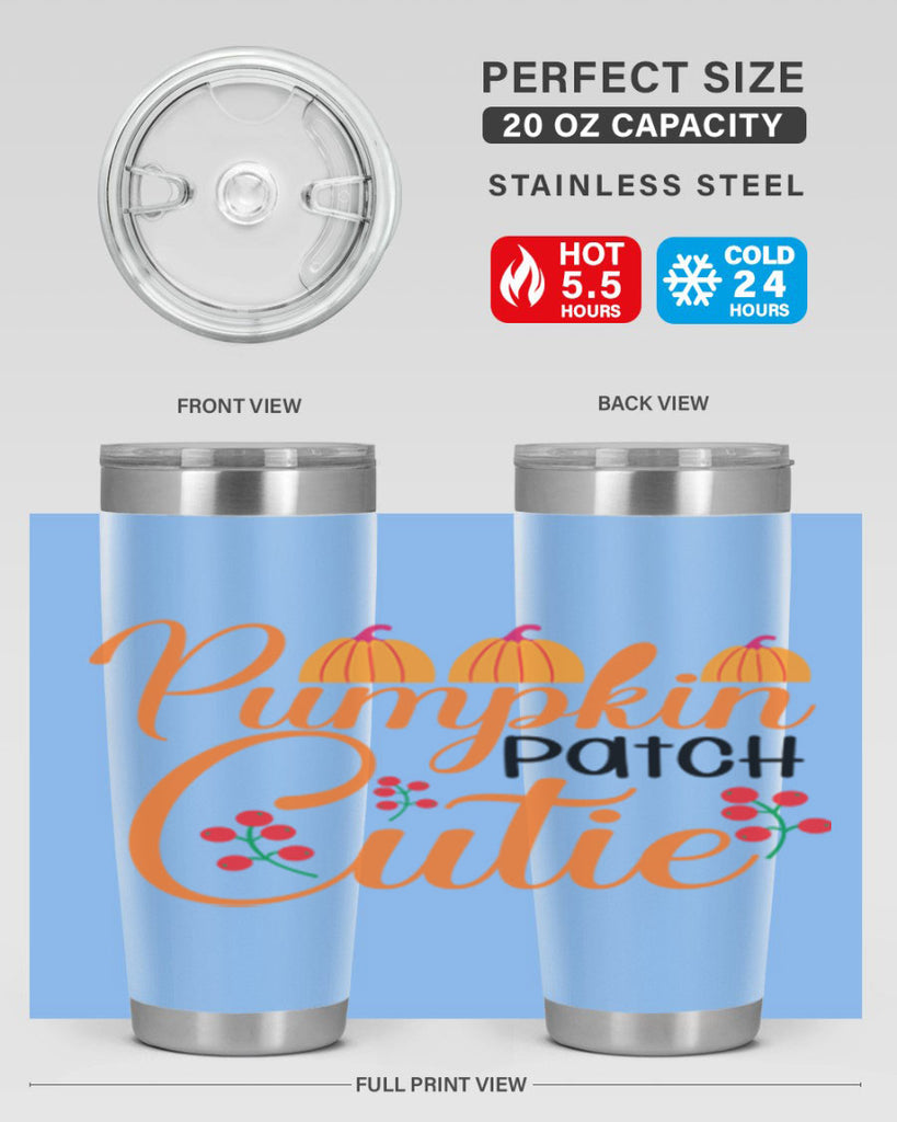 Pumpkin Patch Cutie 529#- fall- Tumbler