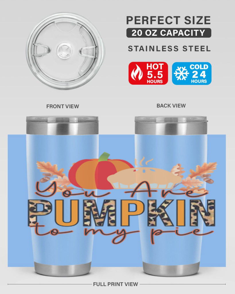 Pumpkin Pie Fall 531#- fall- Tumbler