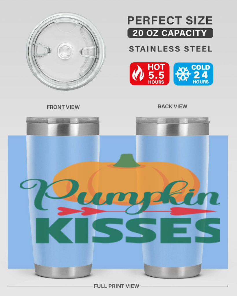 PumpkinKisses 562#- fall- Tumbler