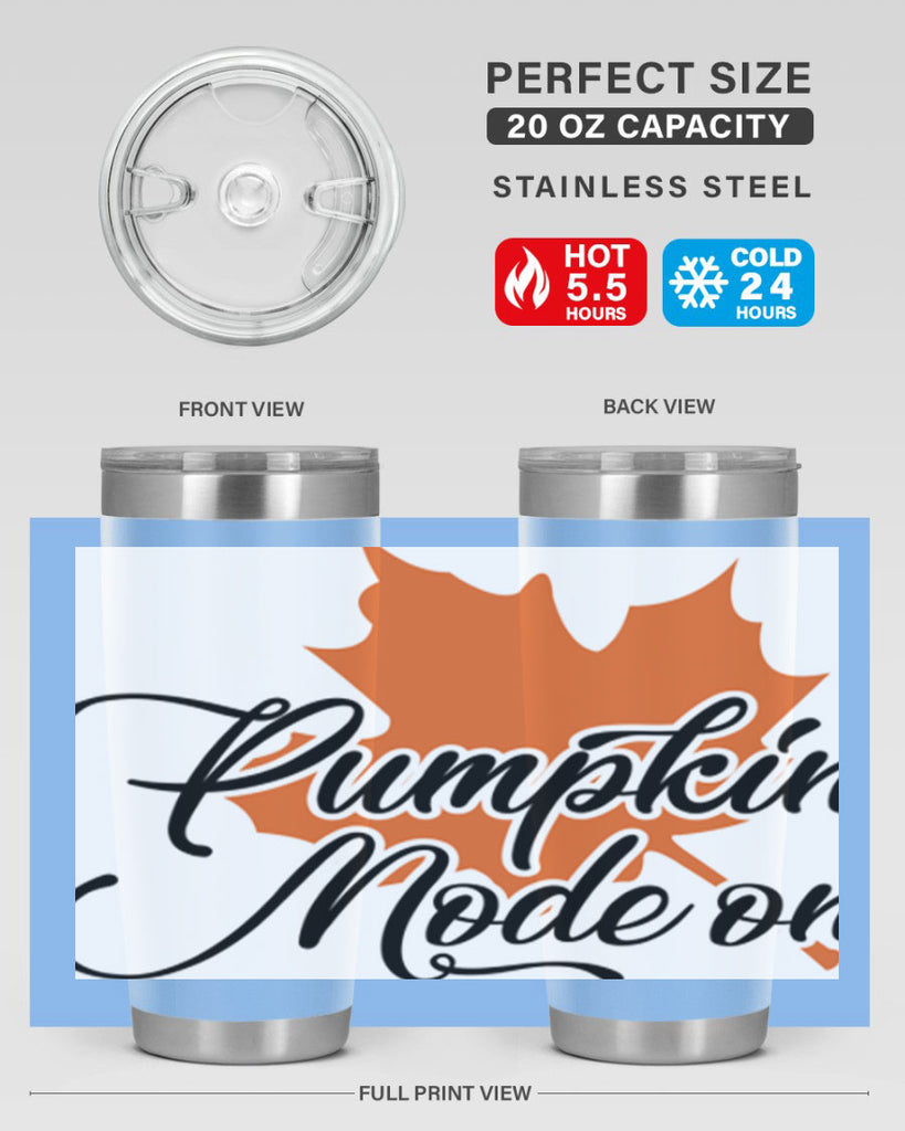 PumpkinModeondesign 563#- fall- Tumbler