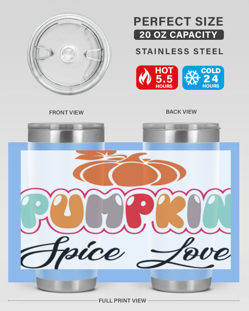 PumpkinSpiceLoverdesign 570#- fall- Tumbler